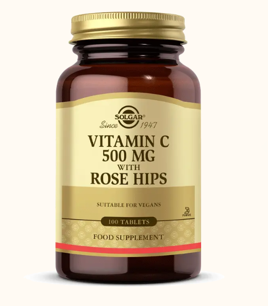 Vitamin C 500 mg with Rose Hips